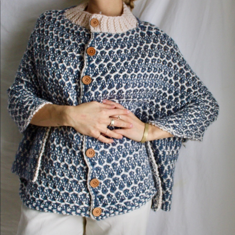 Knit Poncho